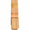 Ekena Millwork Davenport Rough Sawn Timber Gable Bracket, Western Red Cedar, 48"W x 24"H x 6"D x 6"F, 12/12 Pitch GBW048X24X0606DAV00RWR - alternate 5